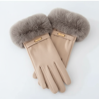 Chic Korean Furry Gloves